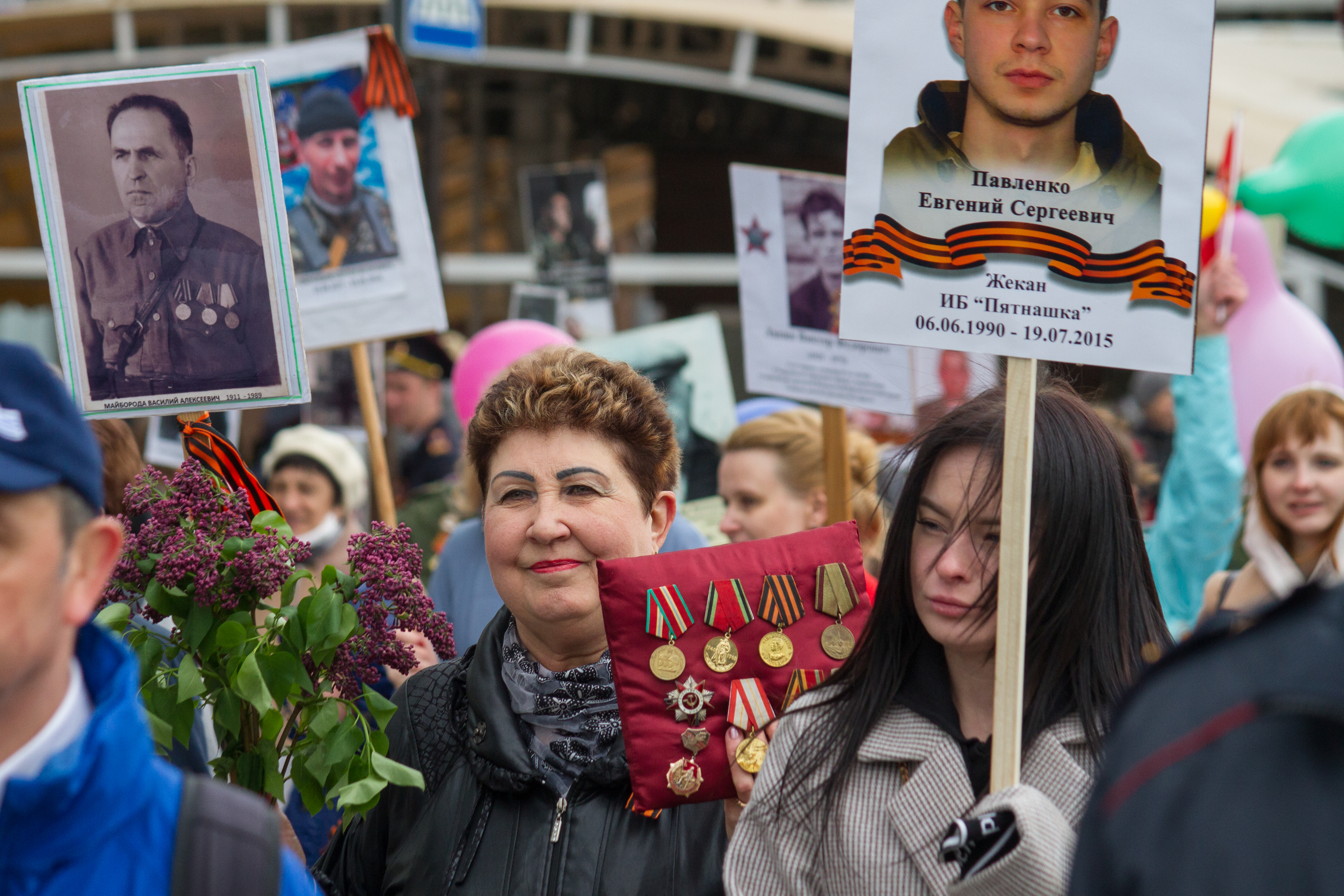 первый бессмертный полк в каком году