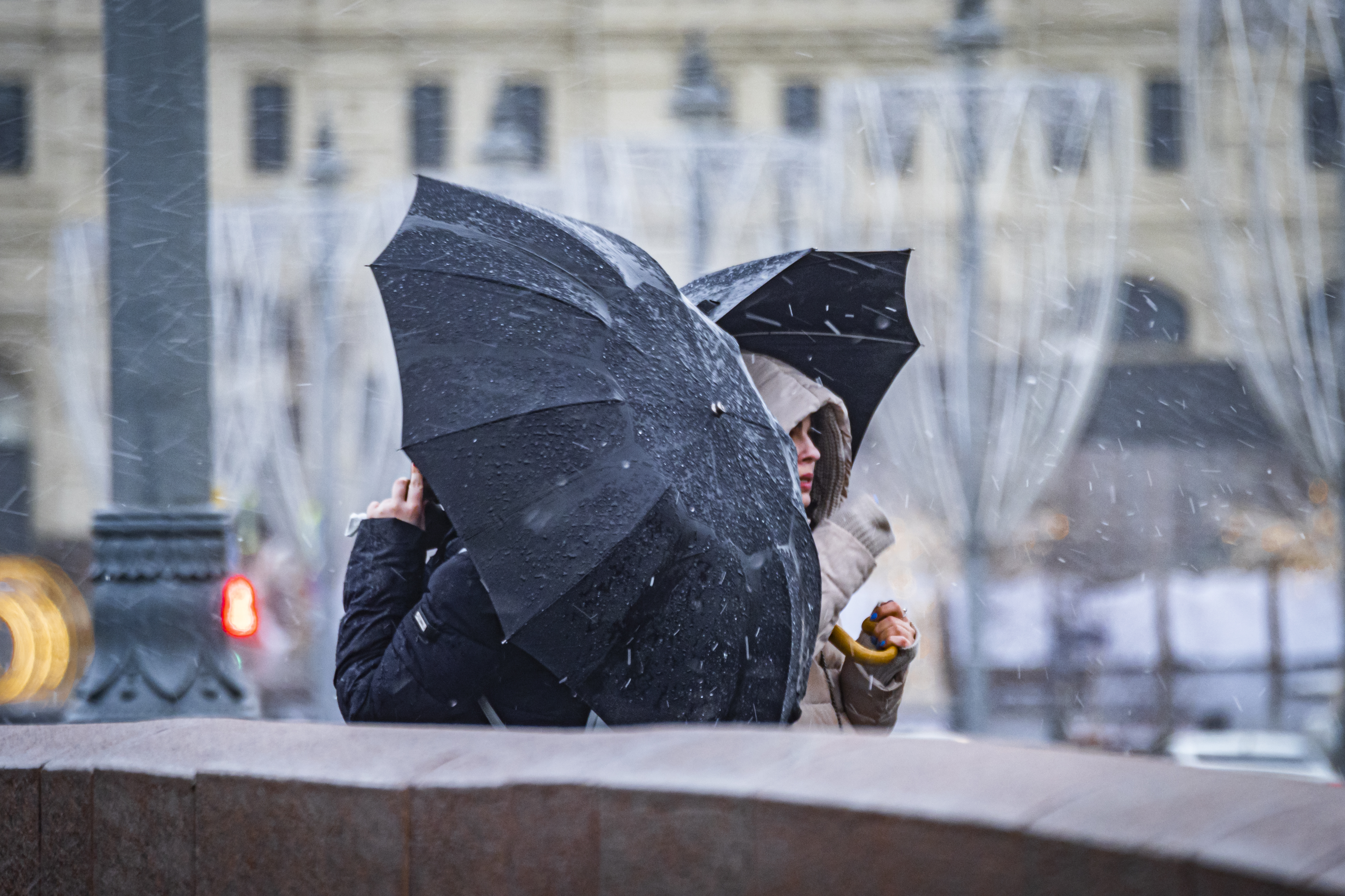 Москва дождик