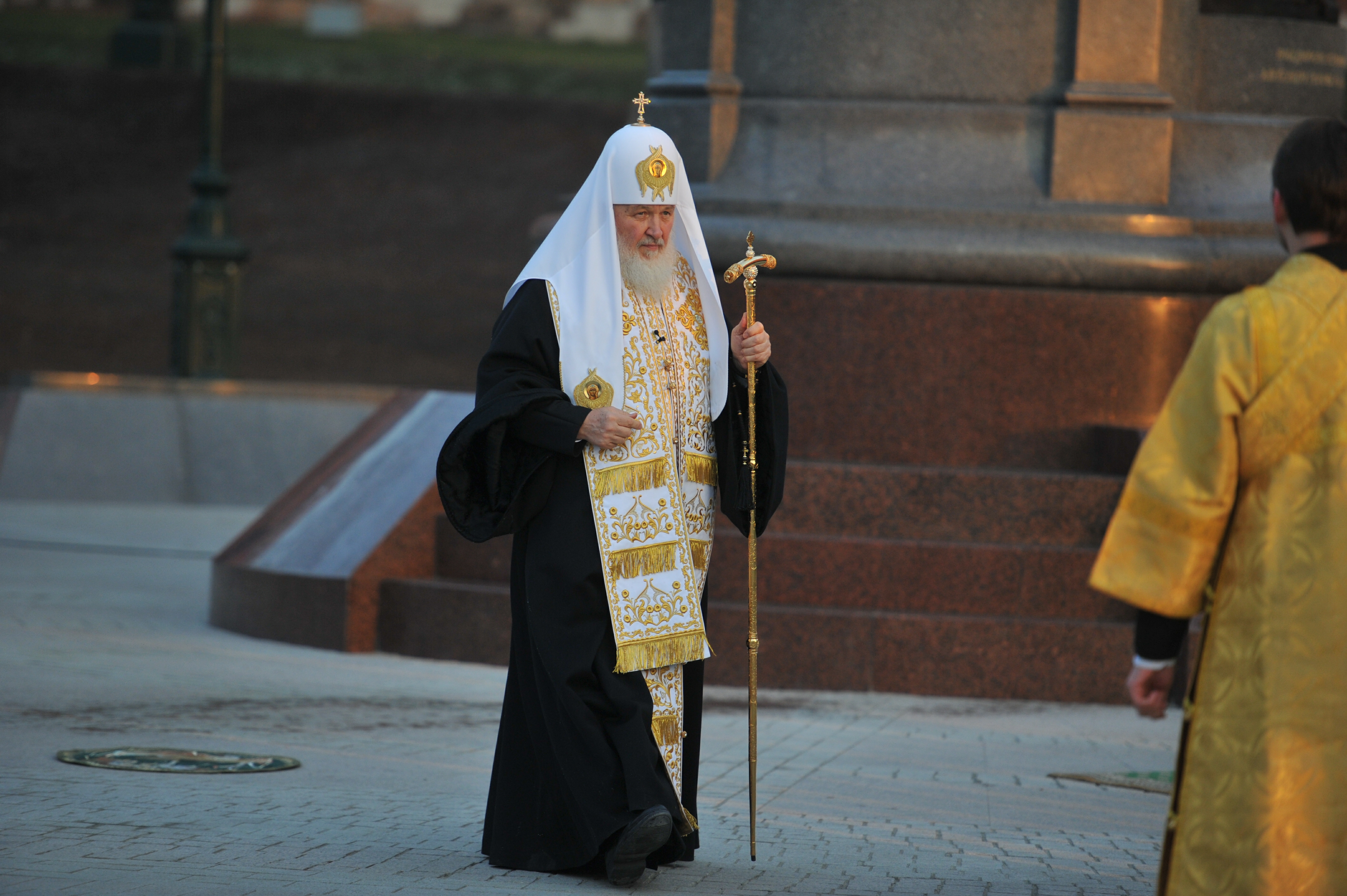 Выступление патриарха. Встреча Патриарха Константинопольского в аэропорту.