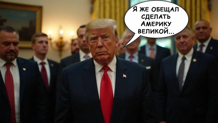 Военблогер оценил первые сто дней пребывания Трампа у власти