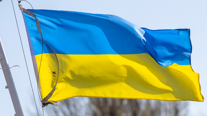 Украинские СМИ провалили картинку в Херсоне: Два десятка зевак и три флага