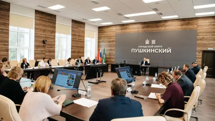 Глава Пушкинского округа принял участие в совещании, на котором обсуждали подготовку инфраструктуры к зиме