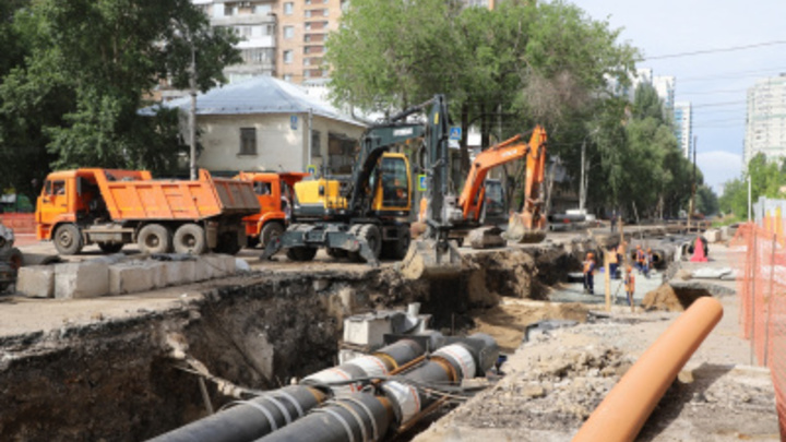 В Самаре движение по улицам Аврора и Мяги откроют 14 июня: раньше графика