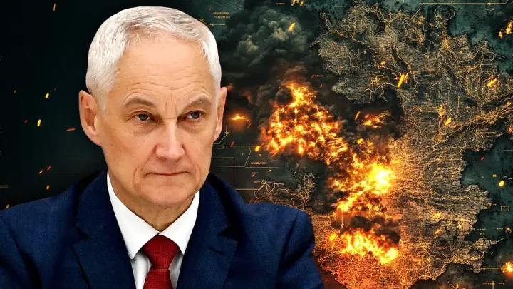 Белоусов пошёл на жесточайший ход перед Стамбулом: Пылают военные аэродромы. Всё видно за километры