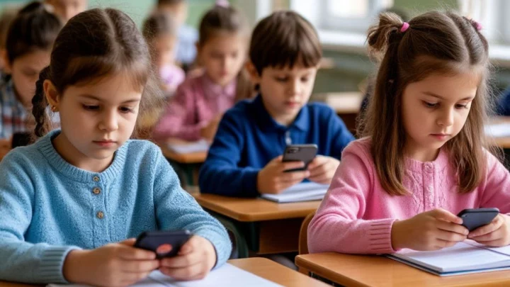 Телефоны на уроке под запретом: сколько родителей и учителей с этим согласны