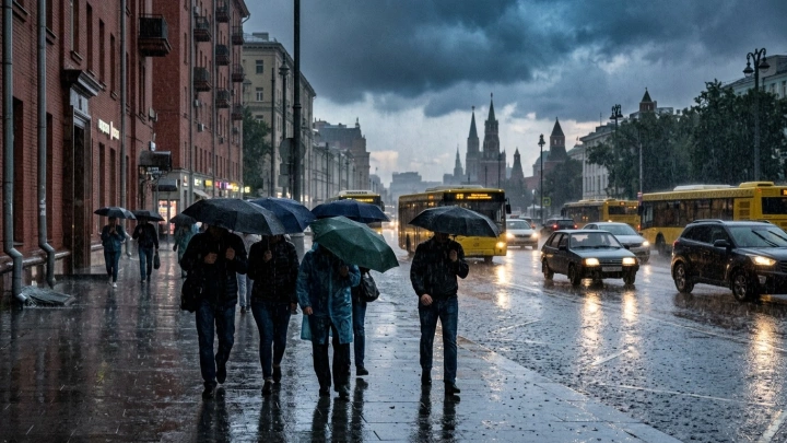 Москву зальёт ливнями: синоптики предупредили о резком похолодании с 5 сентября