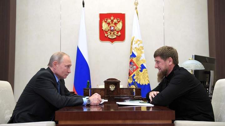Рамзан Кадыров доложил Владимиру Путину об успехах чеченских подразделений на передовой