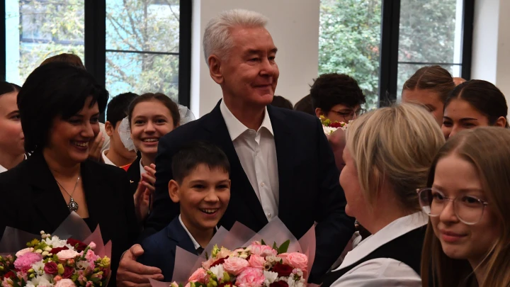 Сергей Собянин сообщил об открытии после реконструкции школы № 1770