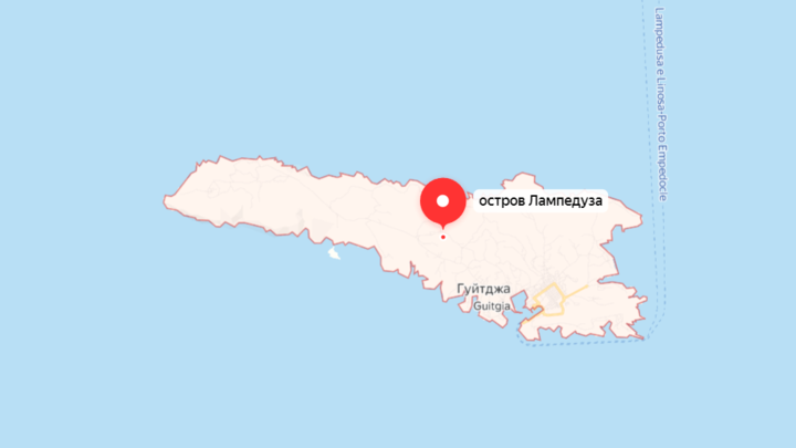 Столкновения мигрантов с полицией произошло на итальянском острове Лампедуза