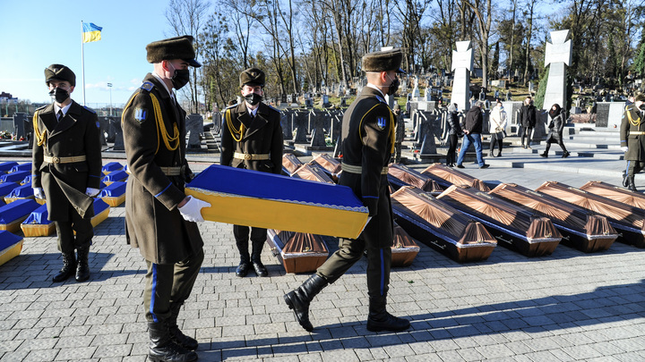 Россия передала на Украину еще 66 тел погибших военных ВСУ