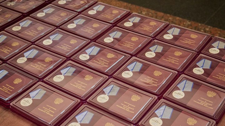 Герои отряда Север Союза добровольцев Донбасса получили высшие государственные награды