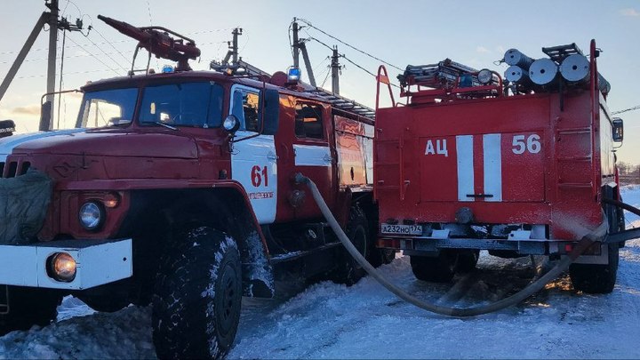 Побег из курятника: в Челябинской области загорелся птичник