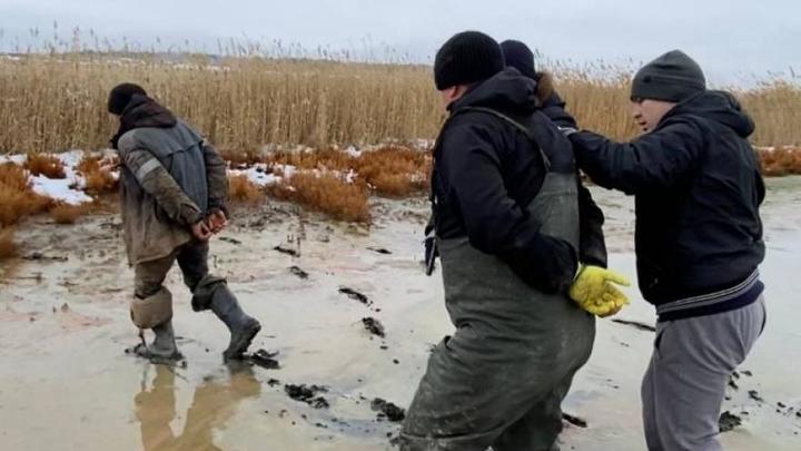 В Курганской области сотрудники ФСБ задержали рыбаков
