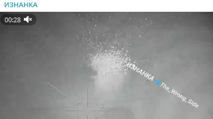 Видео: Су-30 уничтожает украинские БЭК в Черном море