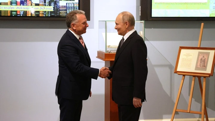 РИА Новости услышало, что Путин сказал Уиткоффу при встрече в Петербурге