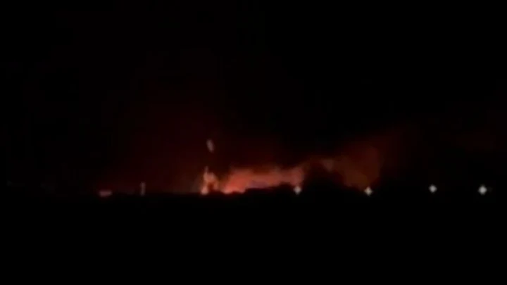 Атака дронов 8 августа: удар по Ростовской области, пожар в Миллерово, видео
