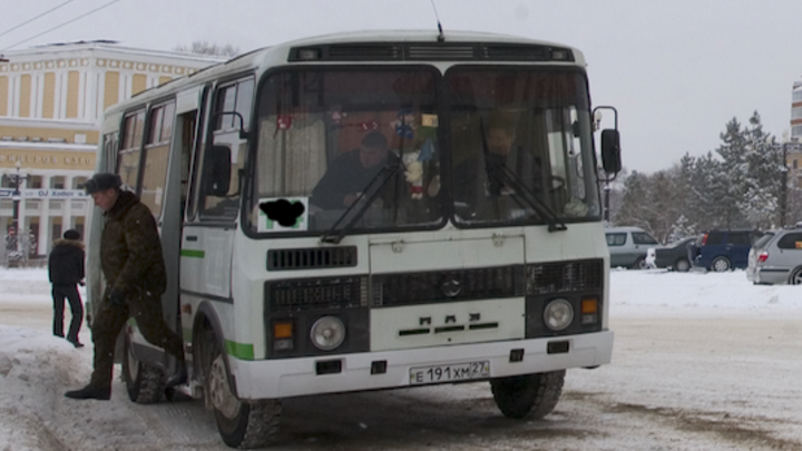 В Курганской области загорелся маршрутный пассажирский автобус