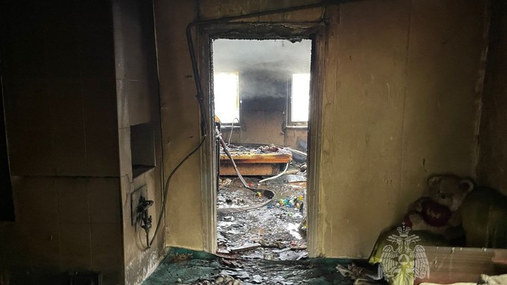 В Хадыженске ребёнок погиб, надышавшись дымом во время пожара
