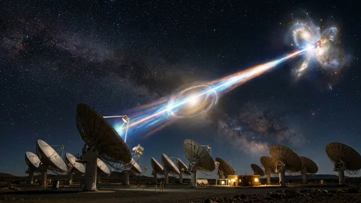 Мощнее Солнца в миллиарды раз: учёные поймали сигнал от «космического лазера»