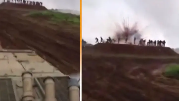 Стрельба по военным чиновникам в Китае: Есть видео случайного попадания гранаты