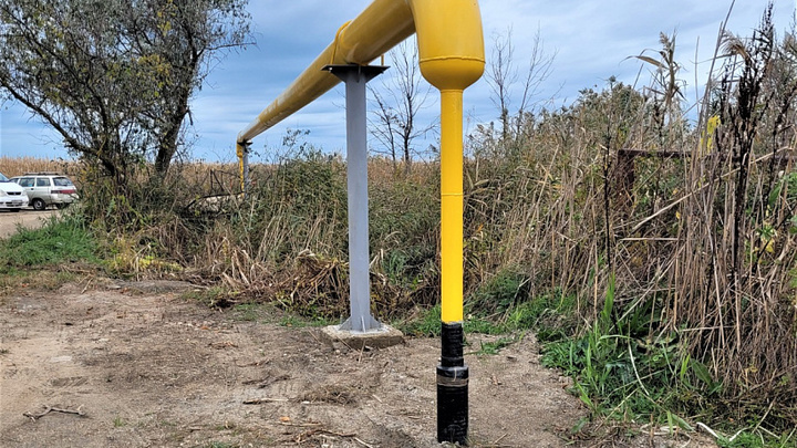 В Славянском районе газифицируют более 35 домовладений