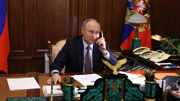 Путин провёл телефонный разговор с Нетаньяху