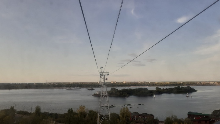 Оползень под канатной дорогой ликвидируют в Нижнем Новгороде
