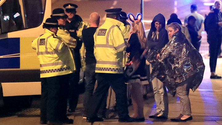 Теракт на Манчестер Арене: детский след