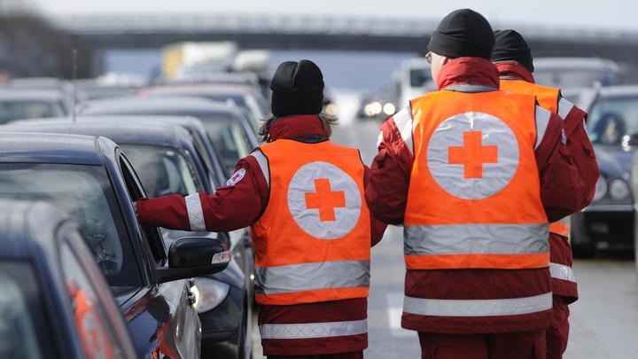 Красный крест приостановил работу на Украине