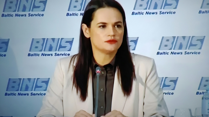 Я надеюсь, это шутка: Тихановскую подменили на онлайн-заседании парламента Дании