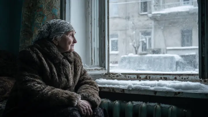 Самый благоустроенный город России замёрз. В прямом смысле слова