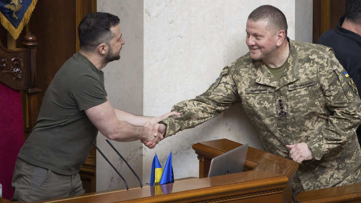 Данилов сделал крайними русских шпионов в ссоре Зеленского и Залужного