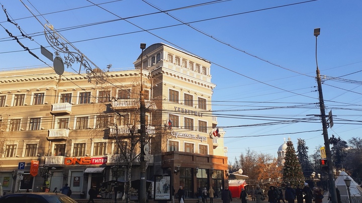 Пылевой смерч образовался в Сормовском районе