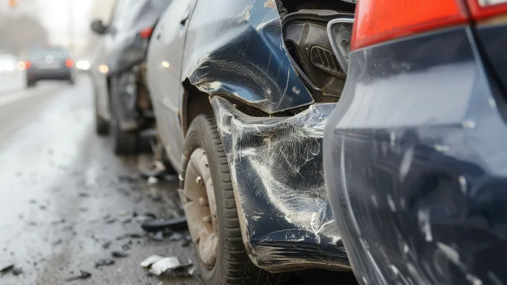 Массовая авария на 91-м км МКАД собрала пробку в 2,5 км