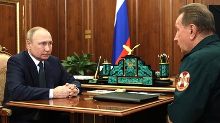 Глава Росгвардии доложил Путину о выполнении задач в ходе спецоперации