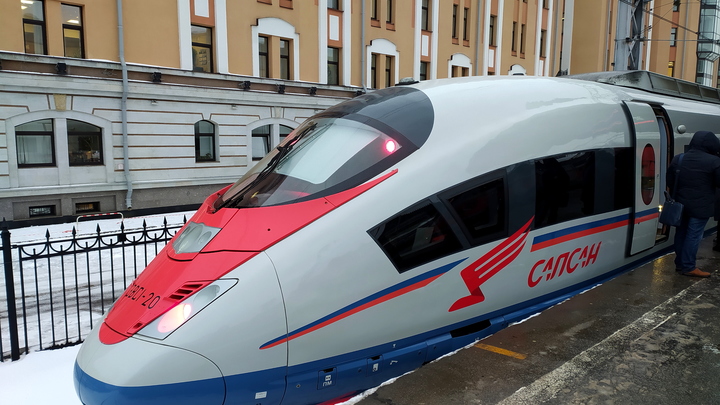 Составы Сапсана и Невского экспресса пойдут по новому расписанию