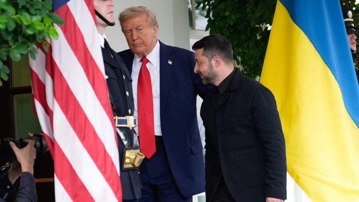 Встреча Трампа и Зеленского в Белом доме завершилась после 2,5 часов диалога