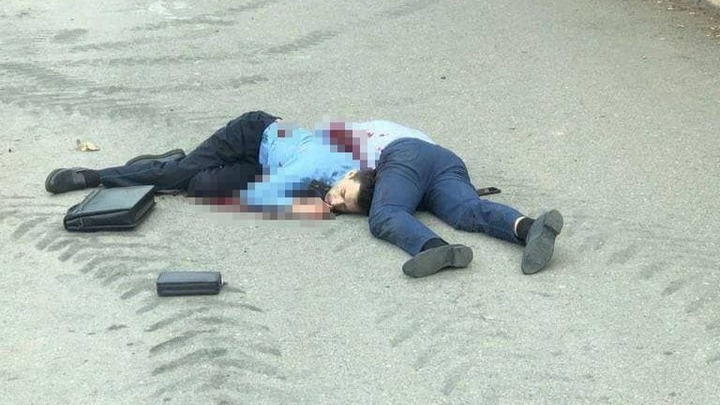 Расстрел судебных приставов в Адлере попал на камеры видеонаблюдения