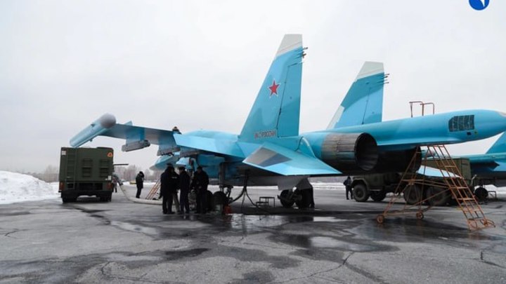 Новосибирск передал Минобороны первую в этом году партию бомбардировщиков Су-34