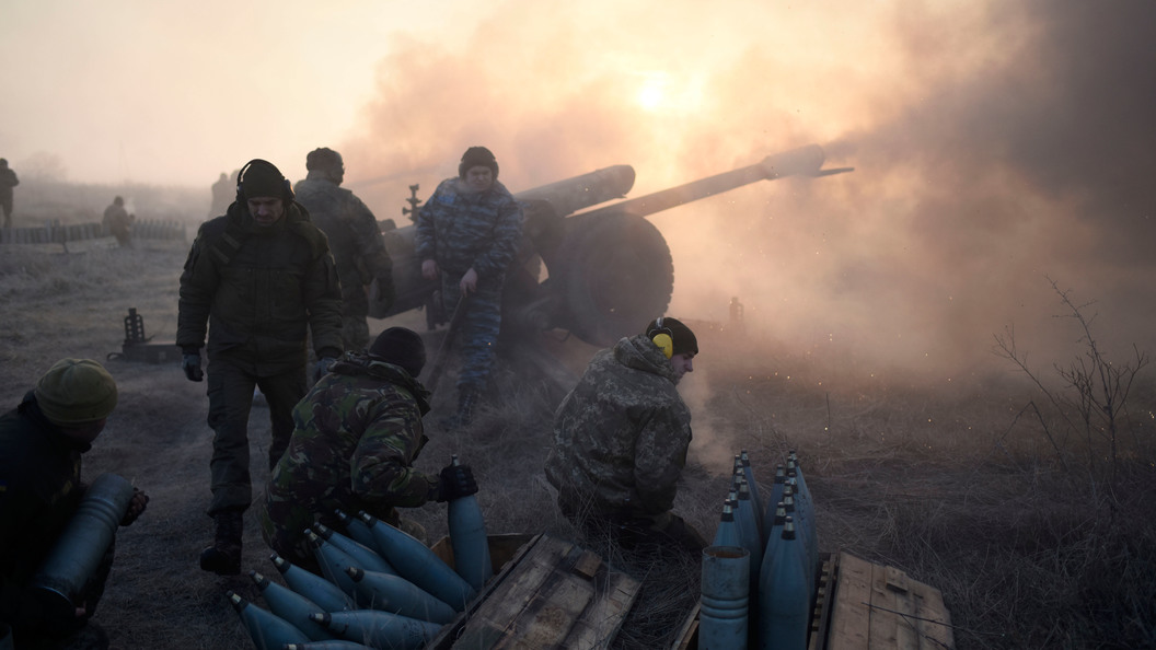 В Донецкой области силы ООС принудили самолет к посадке