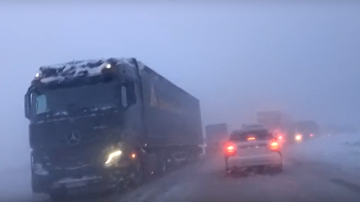 На М5 Урал продлили ограничения из-за непогоды