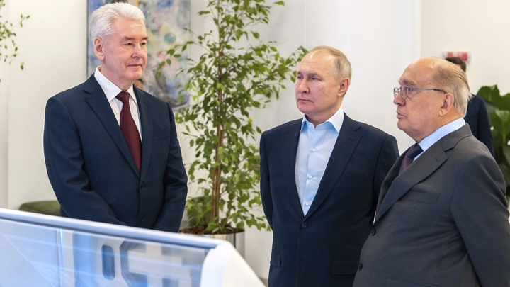 Президент России наградил мэра Москвы орденом За заслуги перед Отечеством
