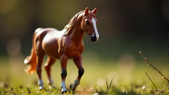 В Китае стали хитом бракованные игрушки грустных лошадей