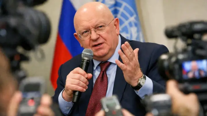 Небензя прокомментировал речь постпреда Украины пословицей про вора и шапку