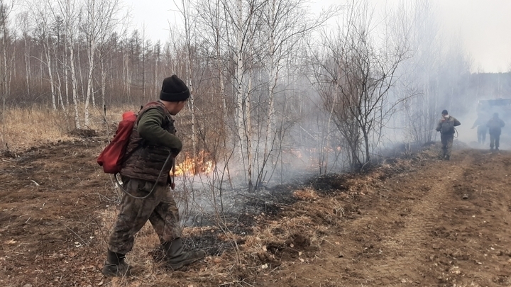 Пожар на Молоковке локализован. С огнем продолжают бороться 67 человек
