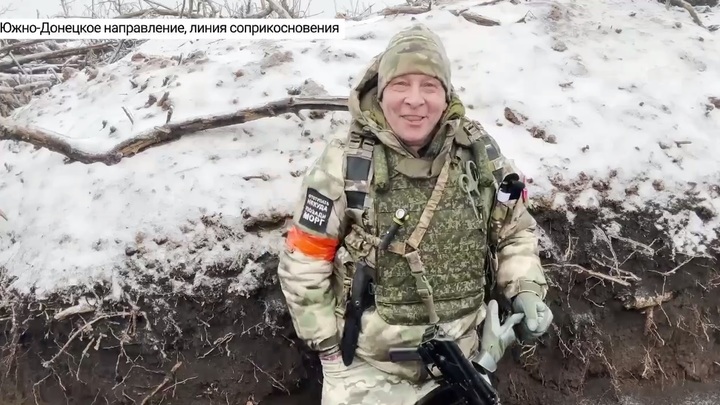 Иван Охлобыстин с фронта под звуки боя поздравил всех с наступающим Новым годом