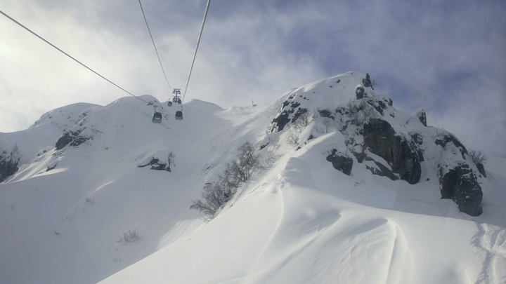 На Красной Поляне в очереди на подъёмник подрались туристы