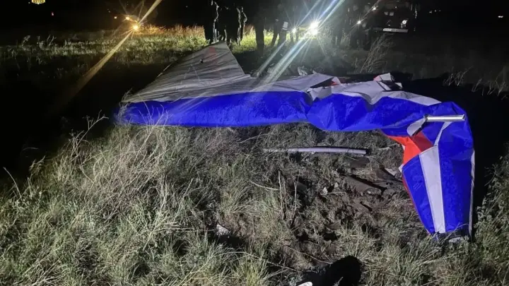 В Алтайском крае мотопарапланерист погиб во время полёта в темноте