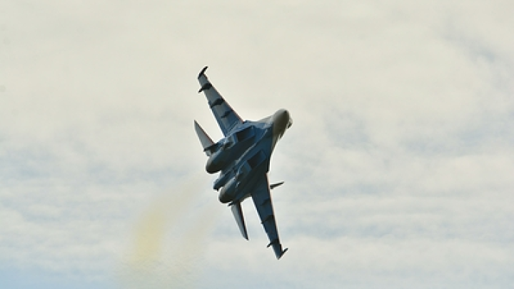 Русский истребитель Су-35 дал бой американскому F-16 в зоне проведения СВО