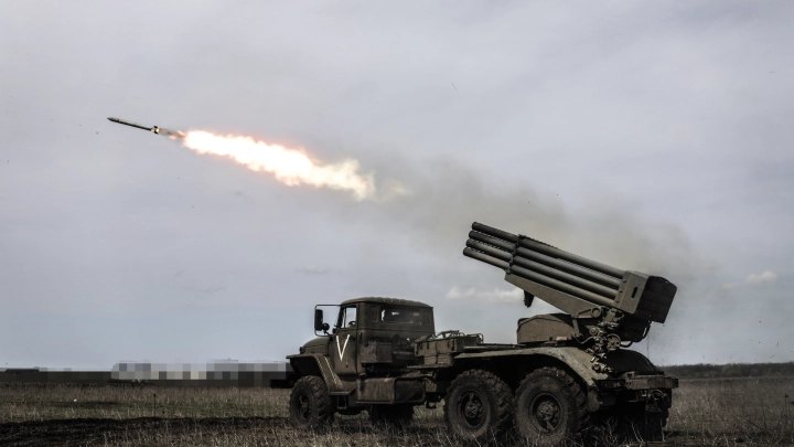 SHOT: уничтожение вражеской РСЗО, которая била по Брянщине, сняли на видео